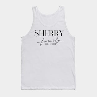 Sherry Family EST. 2020, Surname, Sherry Tank Top